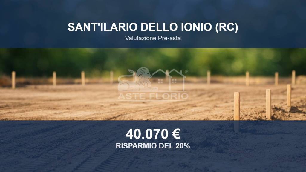 terreno agricolo in vendita a Sant'Ilario dello Ionio