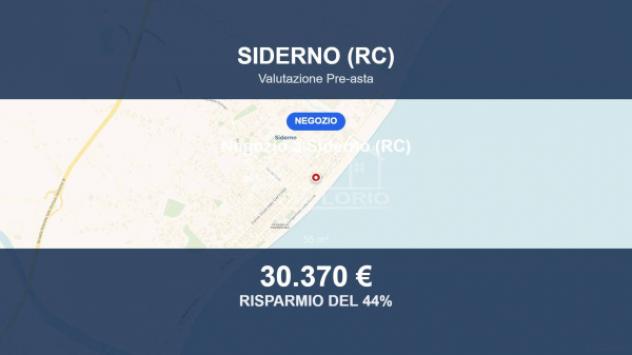 negozio in vendita a Siderno