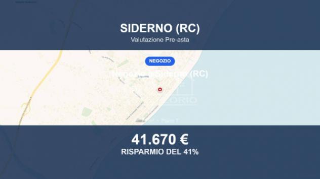 negozio in vendita a Siderno