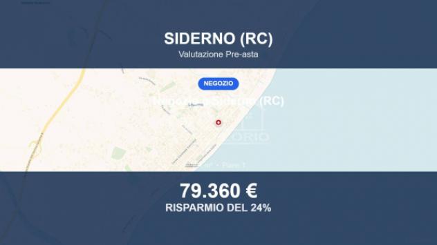 negozio in vendita a Siderno