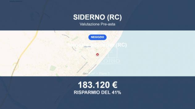 negozio in vendita a Siderno