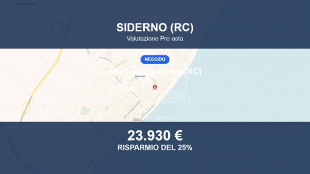 negozio in vendita a Siderno
