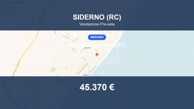 negozio in vendita a Siderno