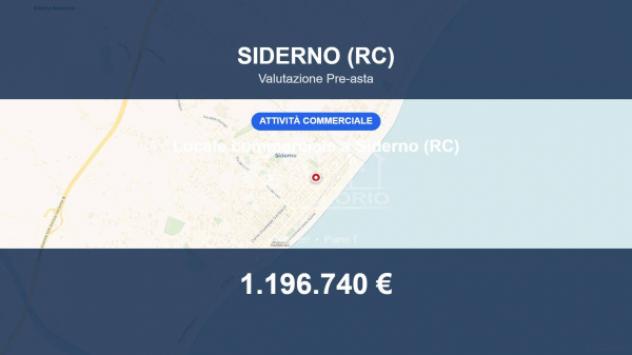 locale commerciale in vendita a Siderno