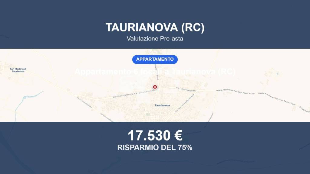 appartamento in vendita a Taurianova in zona San Martino