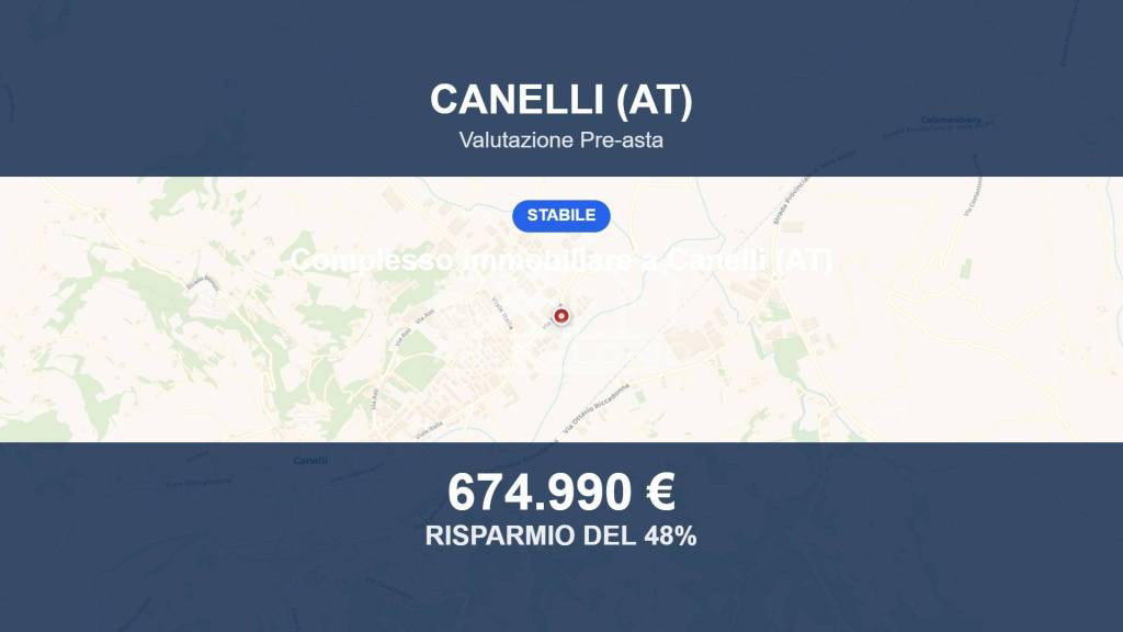 locale commerciale in vendita a Canelli
