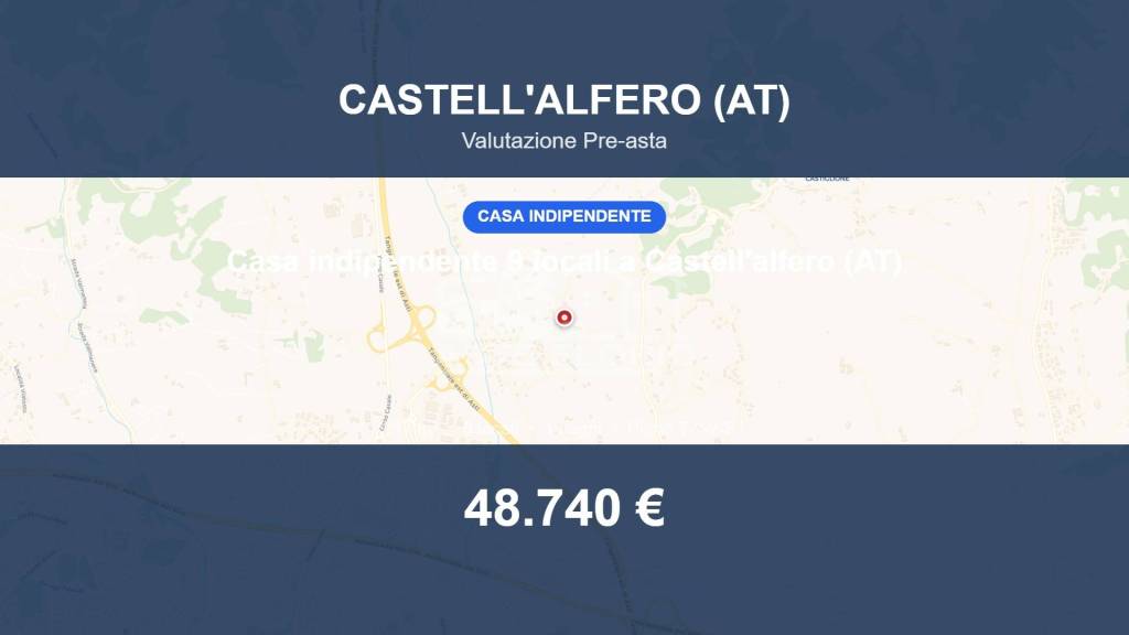 casa indipendente in vendita a Castell'Alfero in zona Stazione