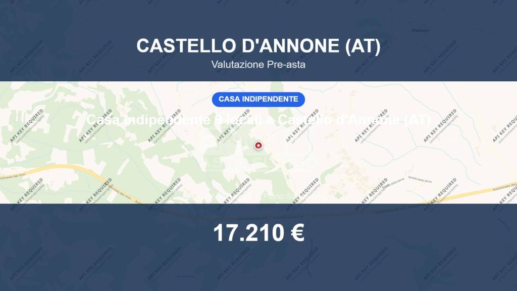 casa indipendente in vendita a Castello di Annone in zona Crocetta