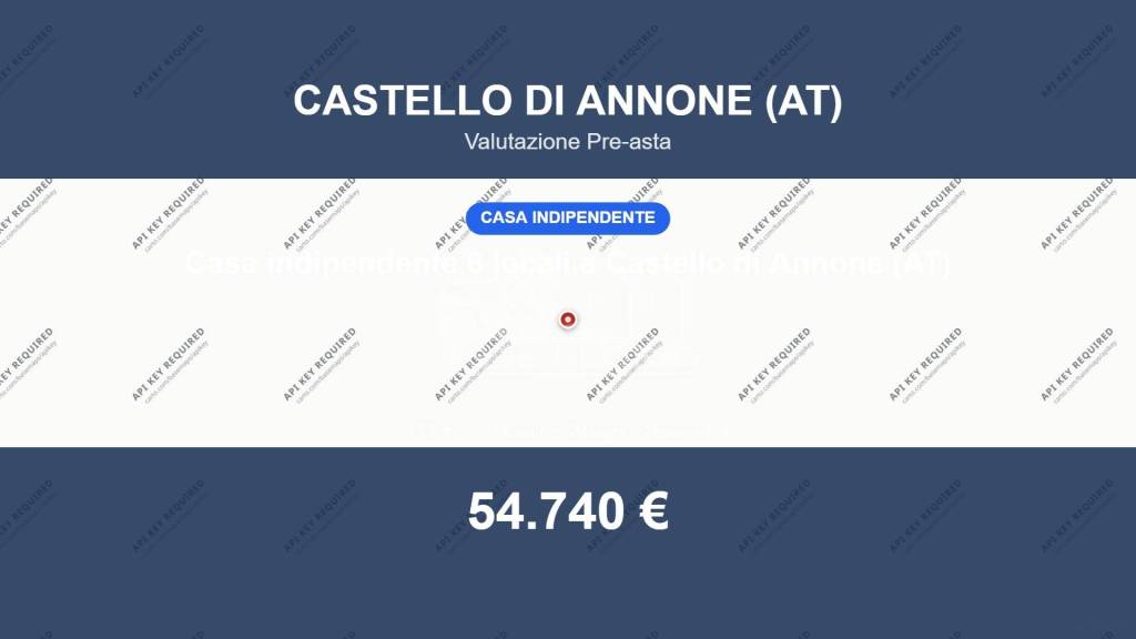casa indipendente in vendita a Castello di Annone in zona Bordoni