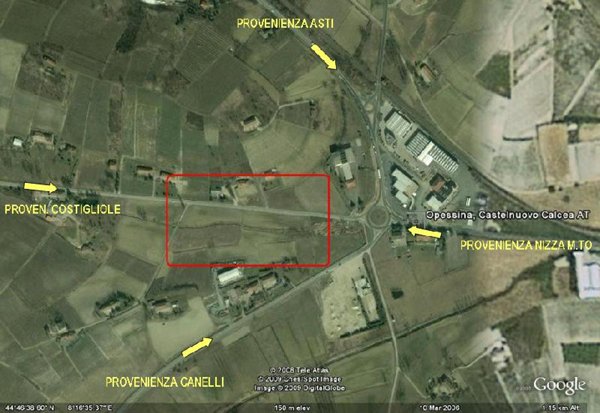 terreno edificabile in vendita a Castelnuovo Calcea