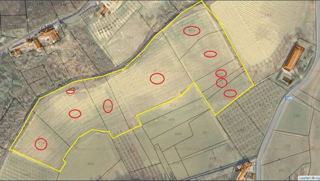 terreno agricolo in vendita a Castelnuovo Calcea