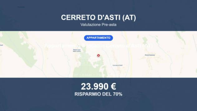 appartamento in vendita a Cerreto d'Asti