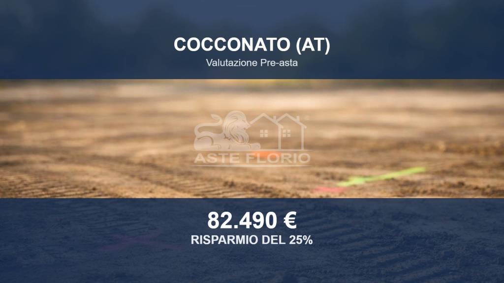 terreno edificabile in vendita a Cocconato