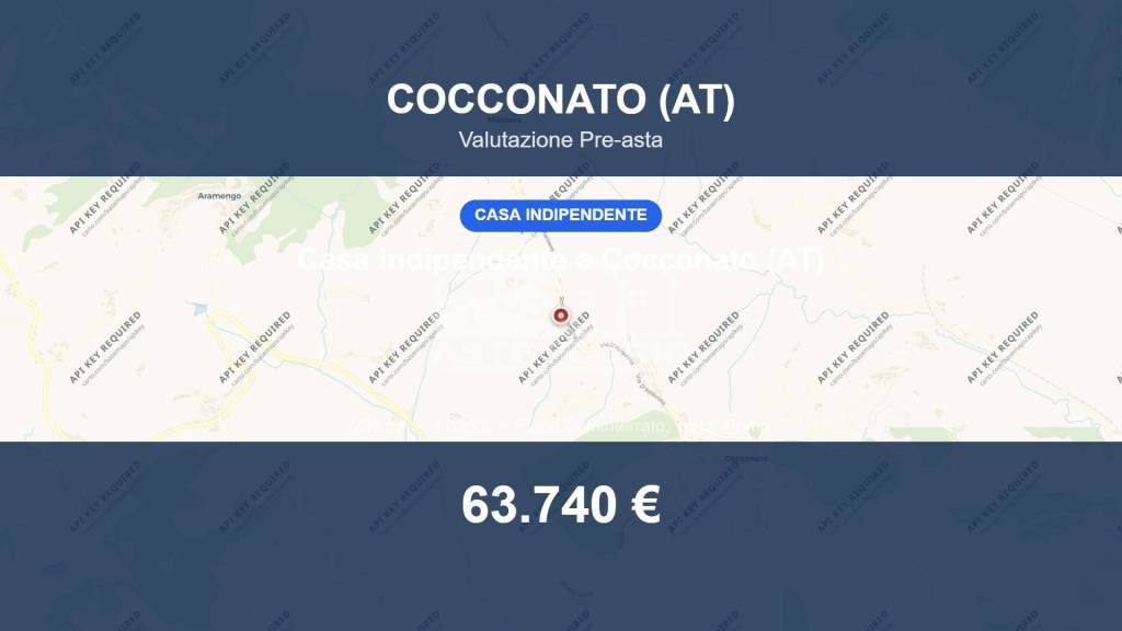 casa indipendente in vendita a Cocconato