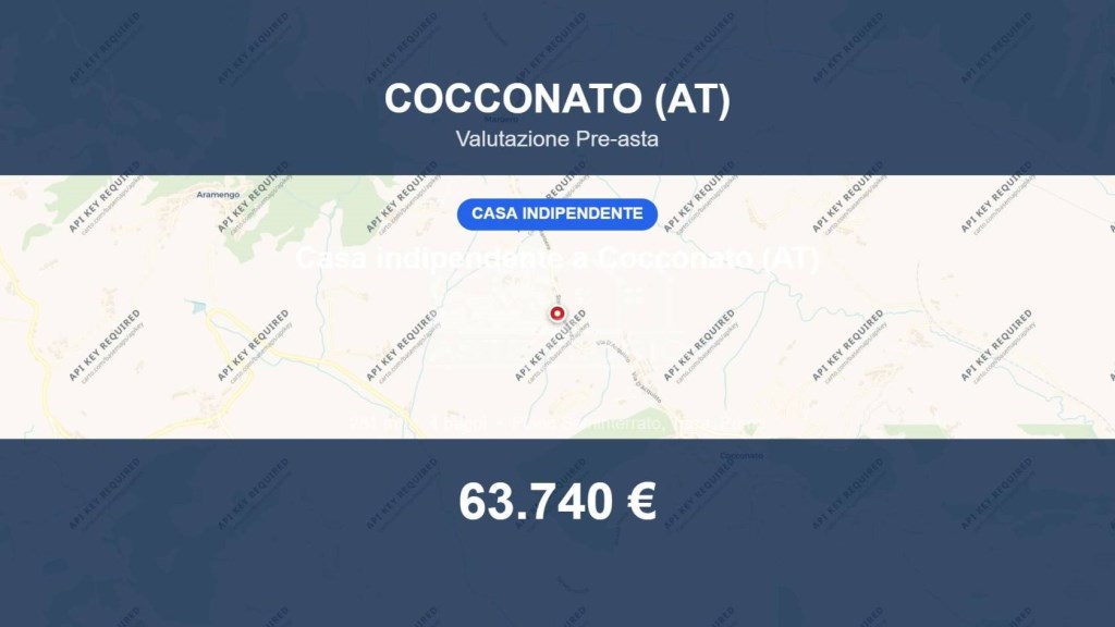 casa indipendente in vendita a Cocconato