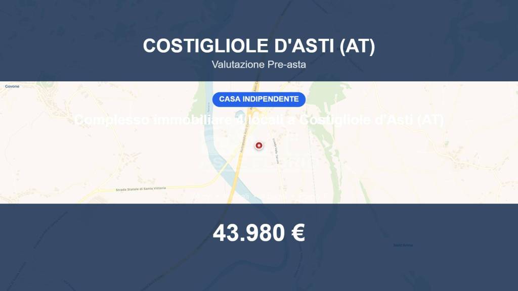 casa indipendente in vendita a Costigliole d'Asti