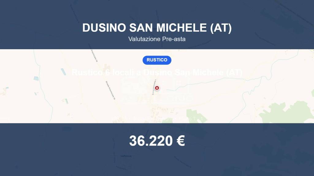 casa indipendente in vendita a Dusino San Michele