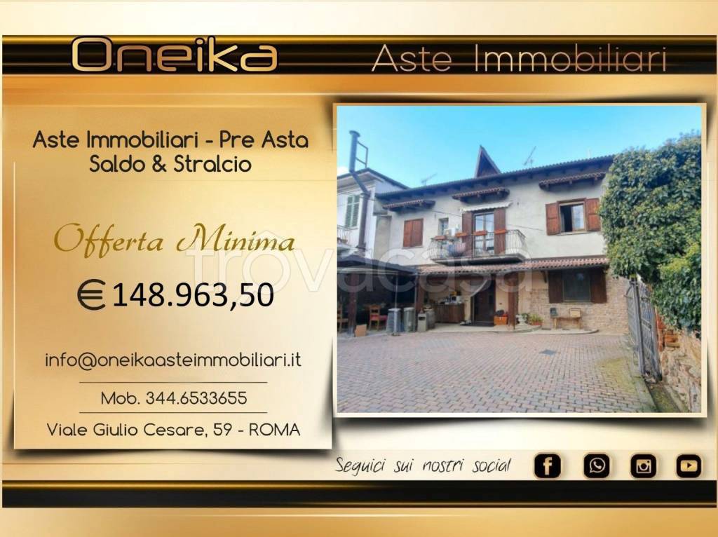 casa indipendente in vendita ad Incisa Scapaccino in zona Poggio