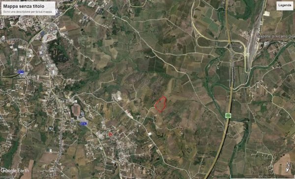 terreno agricolo in vendita ad Alcamo in zona Bosco d'Alcamo
