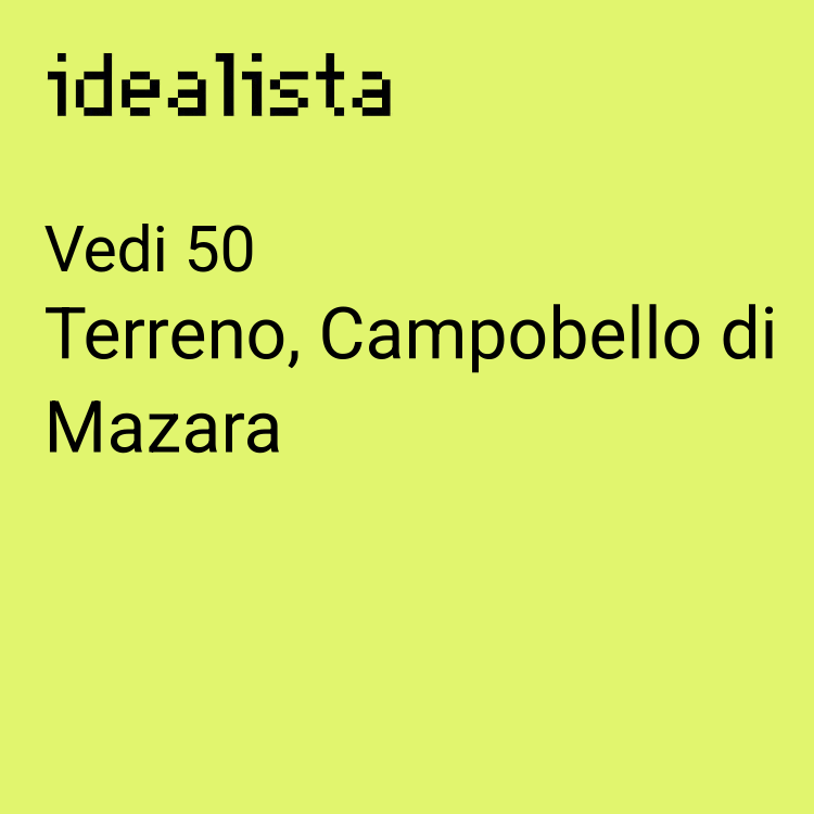 terreno edificabile in vendita a Campobello di Mazara