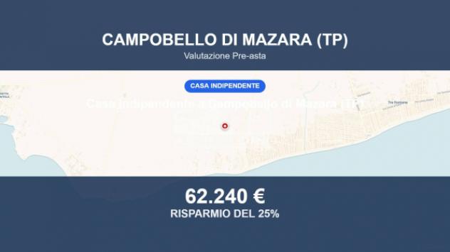 casa indipendente in vendita a Campobello di Mazara