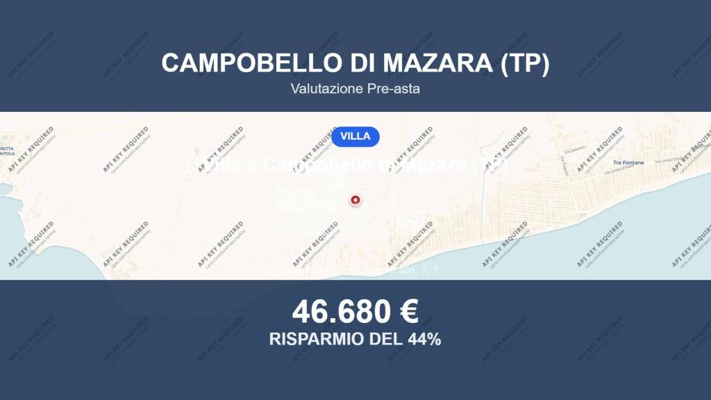 terreno agricolo in vendita a Campobello di Mazara
