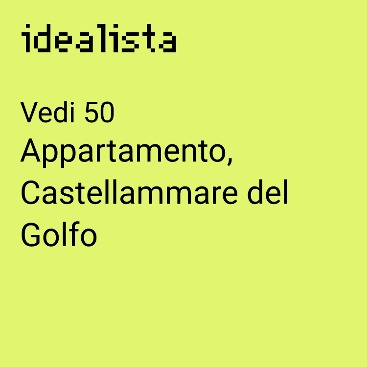 appartamento in vendita a Castellammare del Golfo in zona Scopello