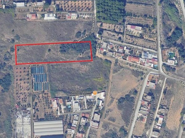 terreno edificabile in vendita a Castelvetrano in zona Triscina di Selinunte