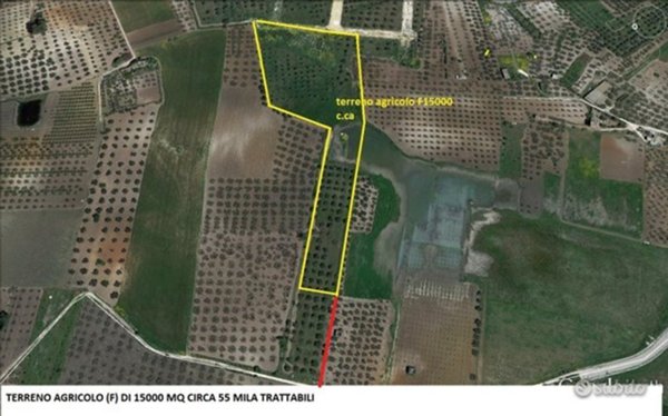 terreno edificabile in vendita a Castelvetrano in zona Marinella di Selinunte
