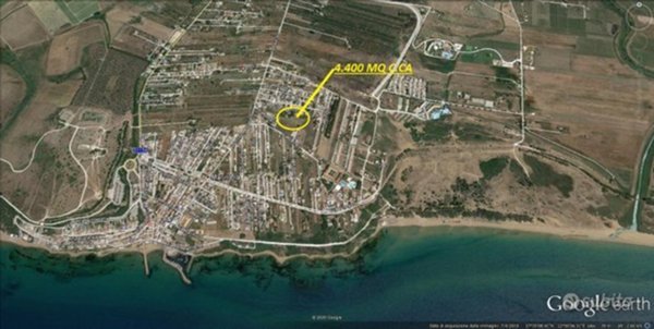 terreno edificabile in vendita a Castelvetrano in zona Marinella di Selinunte