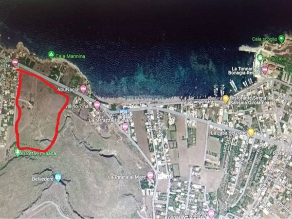 terreno agricolo in vendita ad Erice