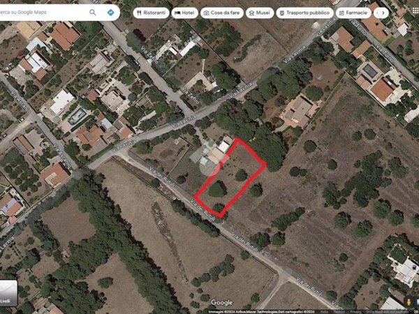 terreno agricolo in vendita ad Erice in zona Pizzolungo
