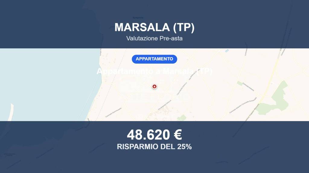 appartamento in vendita a Marsala in zona Ranna