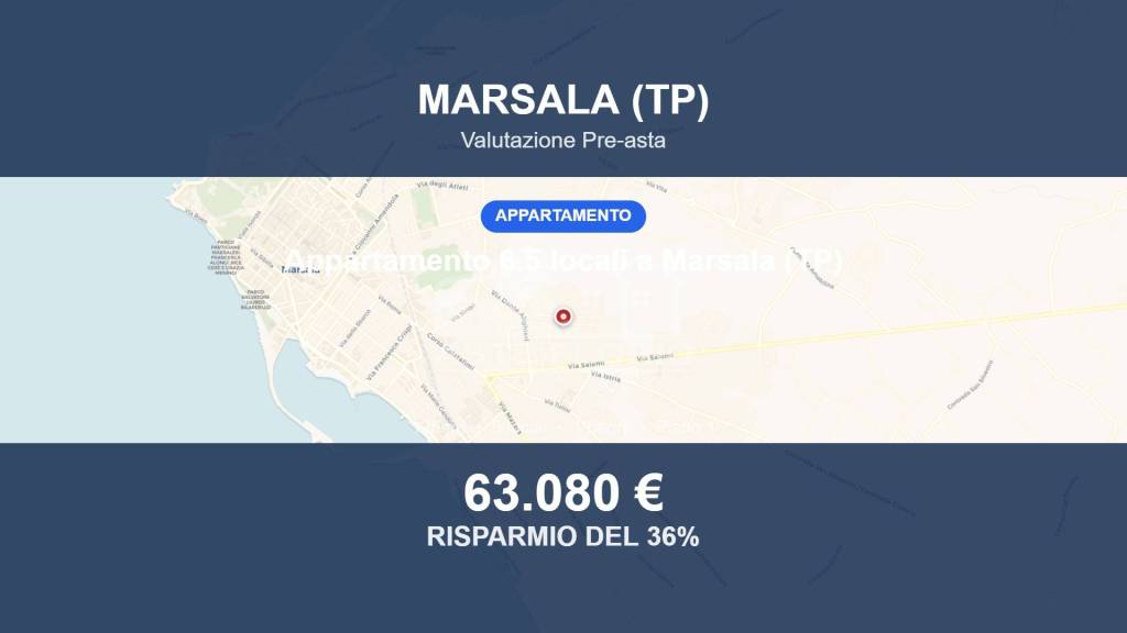 appartamento in vendita a Marsala