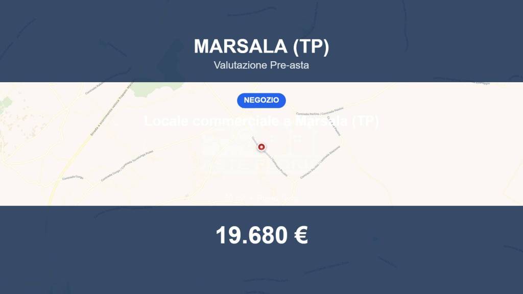 negozio in vendita a Marsala