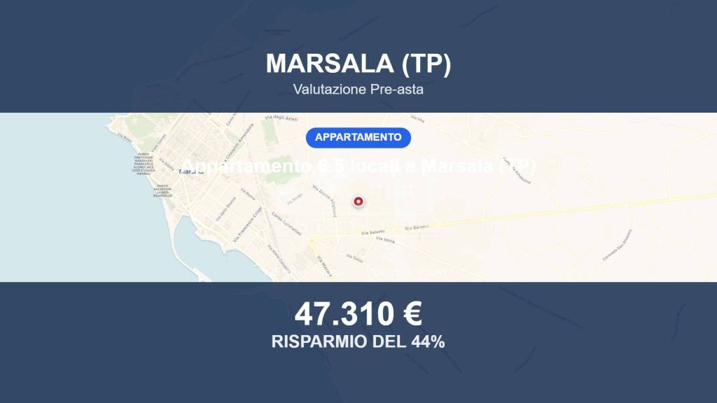 appartamento in vendita a Marsala