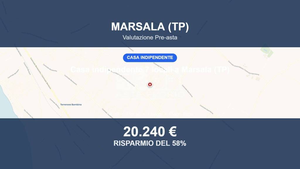 casa indipendente in vendita a Marsala