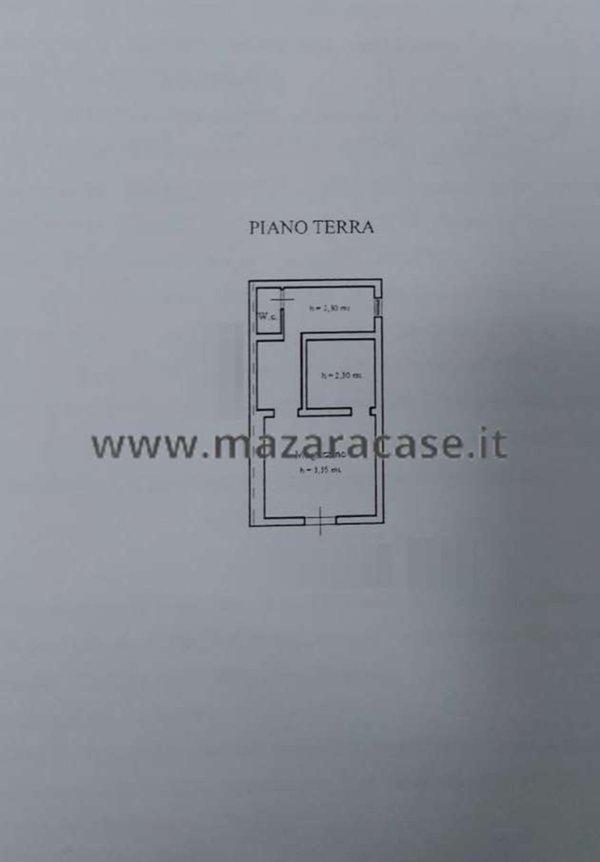 locale di sgombero in vendita a Mazara del Vallo