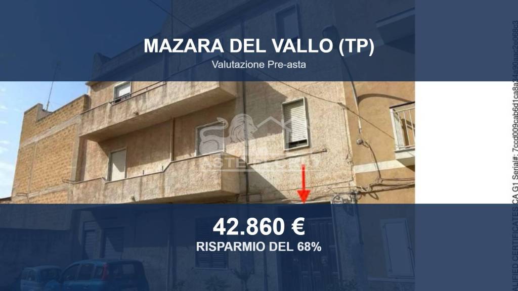 appartamento in vendita a Mazara del Vallo