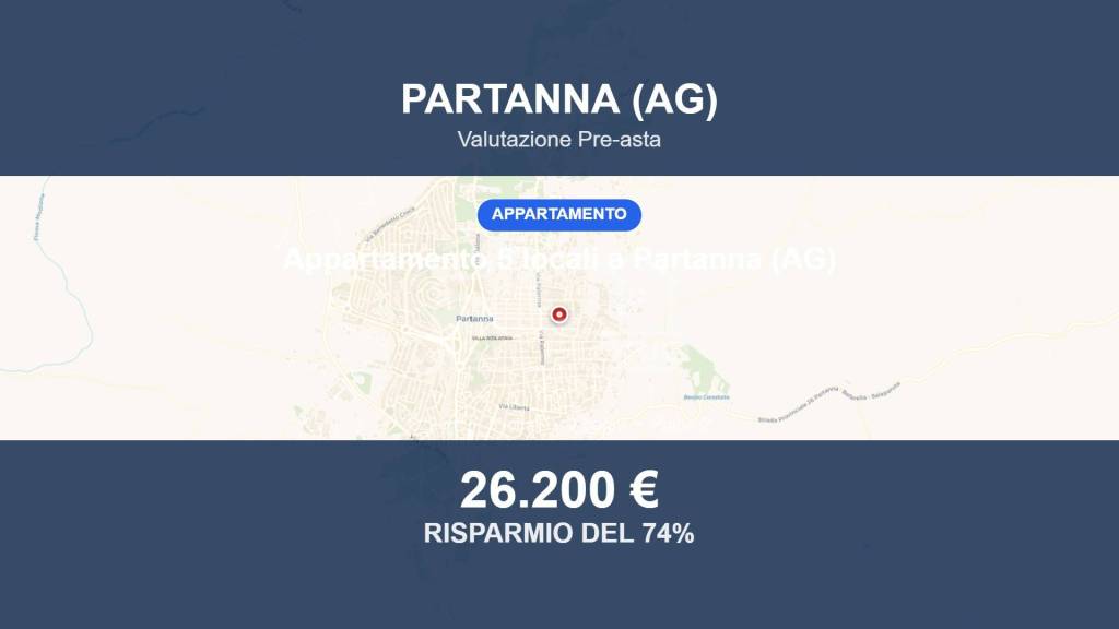 appartamento in vendita a Partanna in zona Camarro