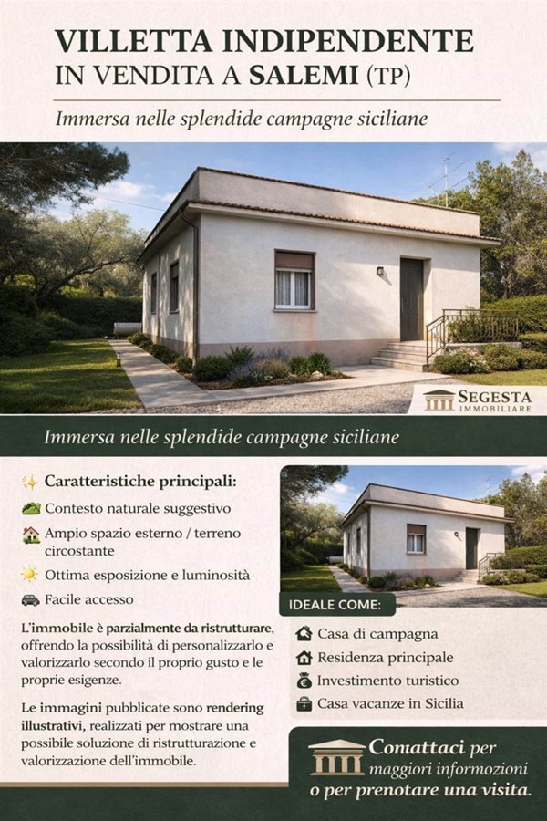 casa indipendente in vendita a Salemi