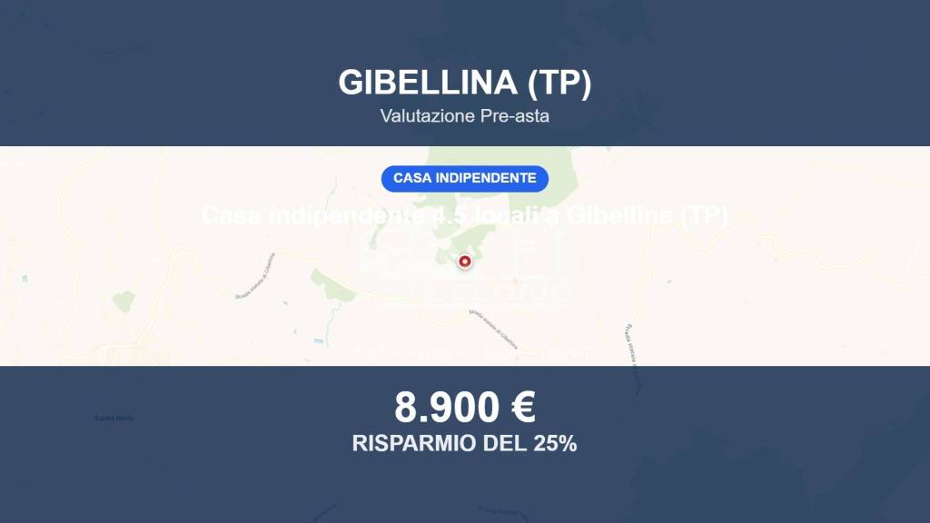 casa indipendente in vendita a Santa Ninfa