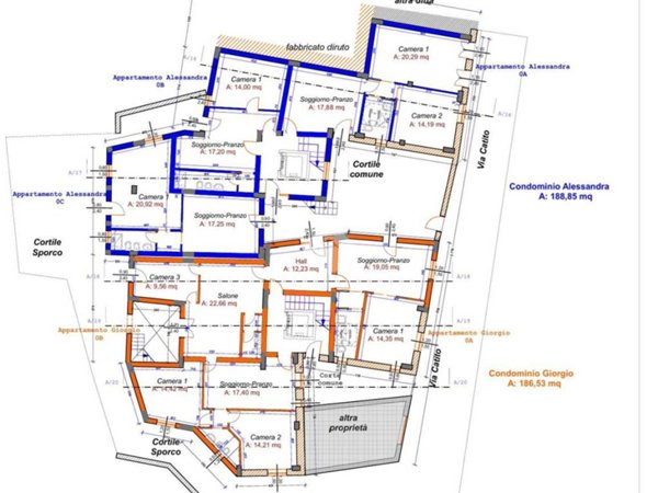 intera palazzina in vendita a Trapani in zona Città Antica