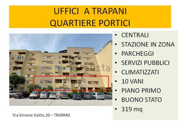 ufficio in vendita a Trapani in zona Centro Città