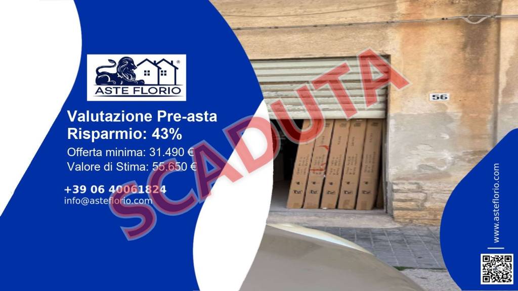 locale commerciale in vendita a Trapani