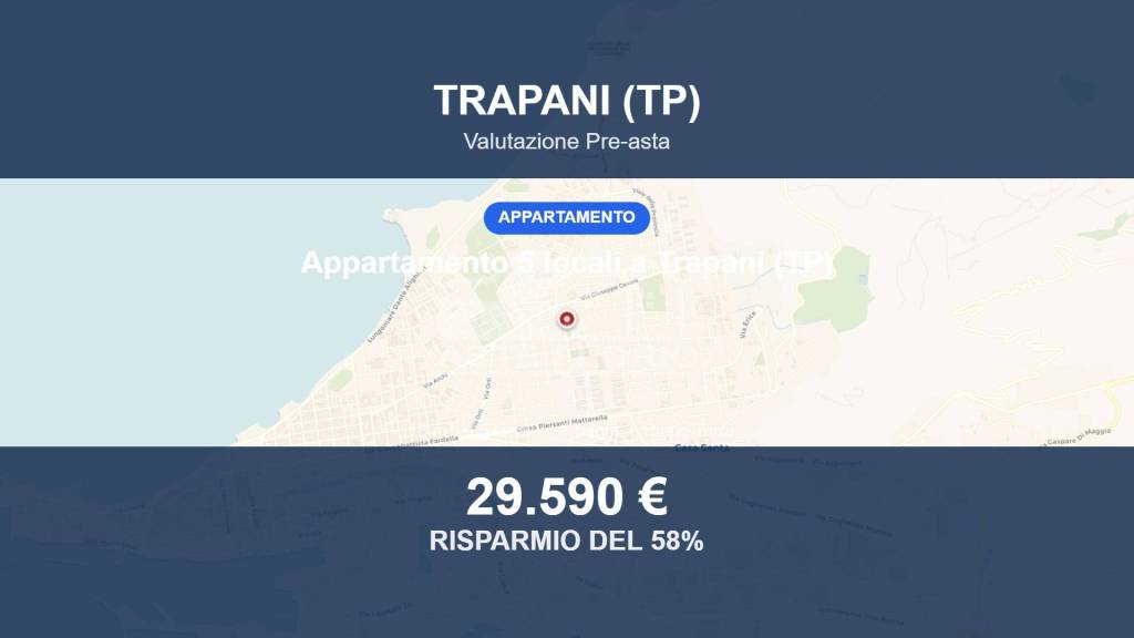 appartamento in vendita a Trapani