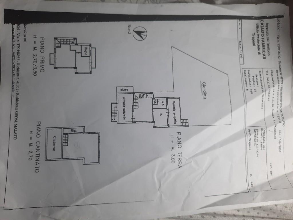 casa indipendente in vendita a Valderice