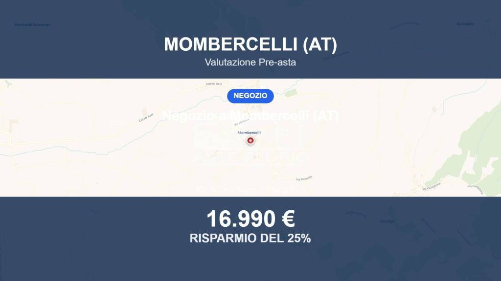 negozio in vendita a Mombercelli in zona Pontetto
