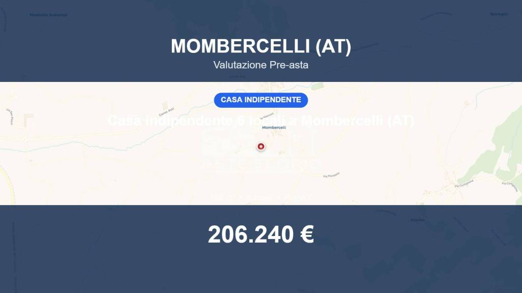 casa indipendente in vendita a Mombercelli in zona Pontetto
