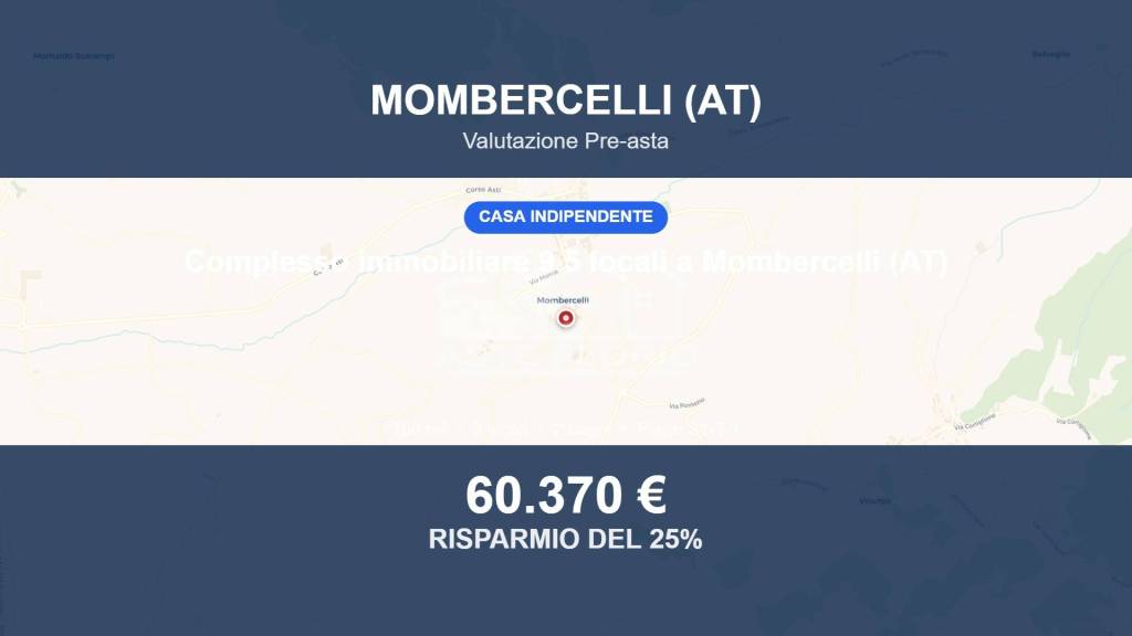 casa indipendente in vendita a Mombercelli in zona Pontetto